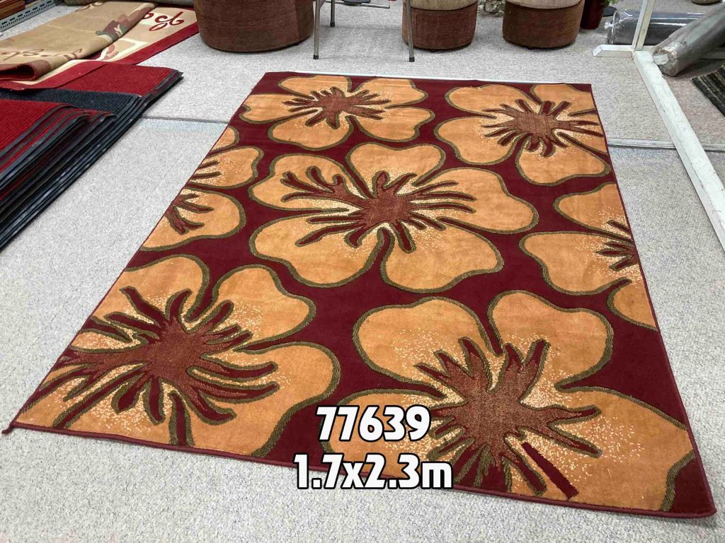 Thảm hoa lớn 77639 size 1.7x2.3m