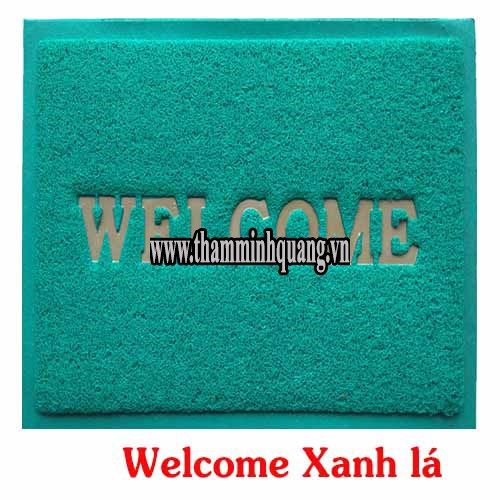 Thảm chùi chân chống trượt WELCOME