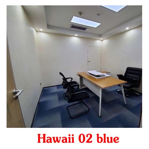 Thảm gạch Hawaii 02 màu xanh dương