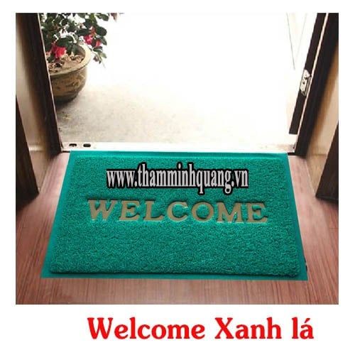 Thảm chùi chân chống trượt WELCOME