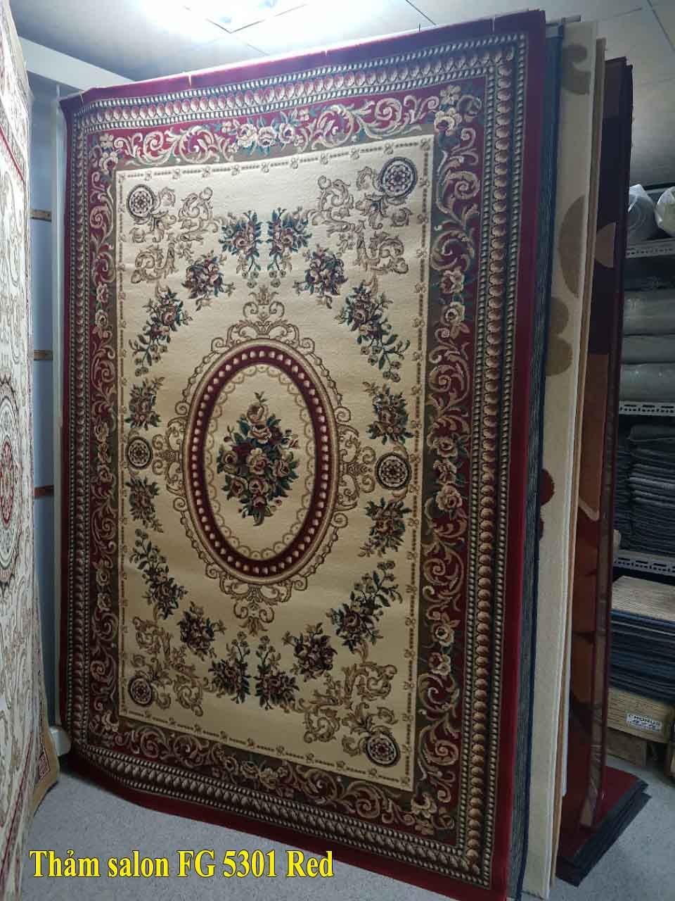 THẢM SALON PHÒNG KHÁCH 5301 Red