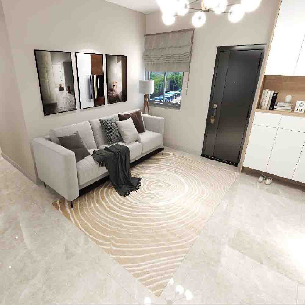 Thảm trang trí sofa BANXIA 7758 CY