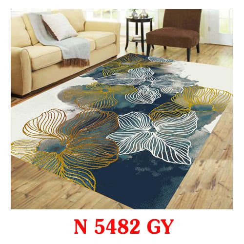 Thảm hoa văn hình hoa YS N 5482 GY
