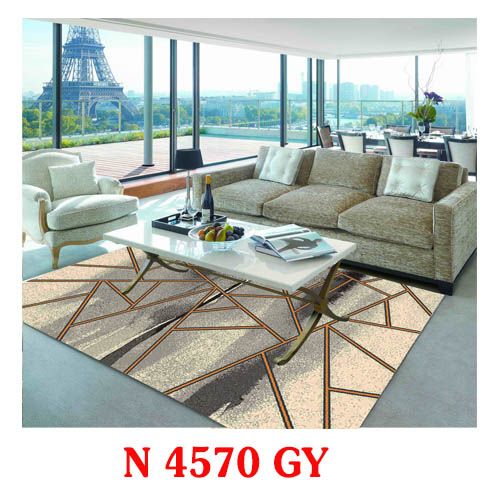 Thảm sofa hoa văn hiện đại YS N 4570 GY