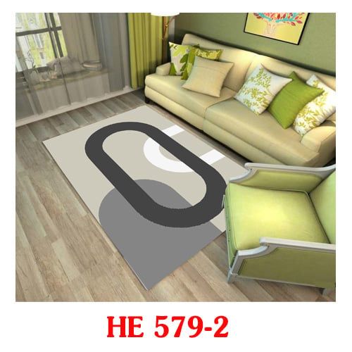 Thảm trang trí hình lập thể YS HE 579-2