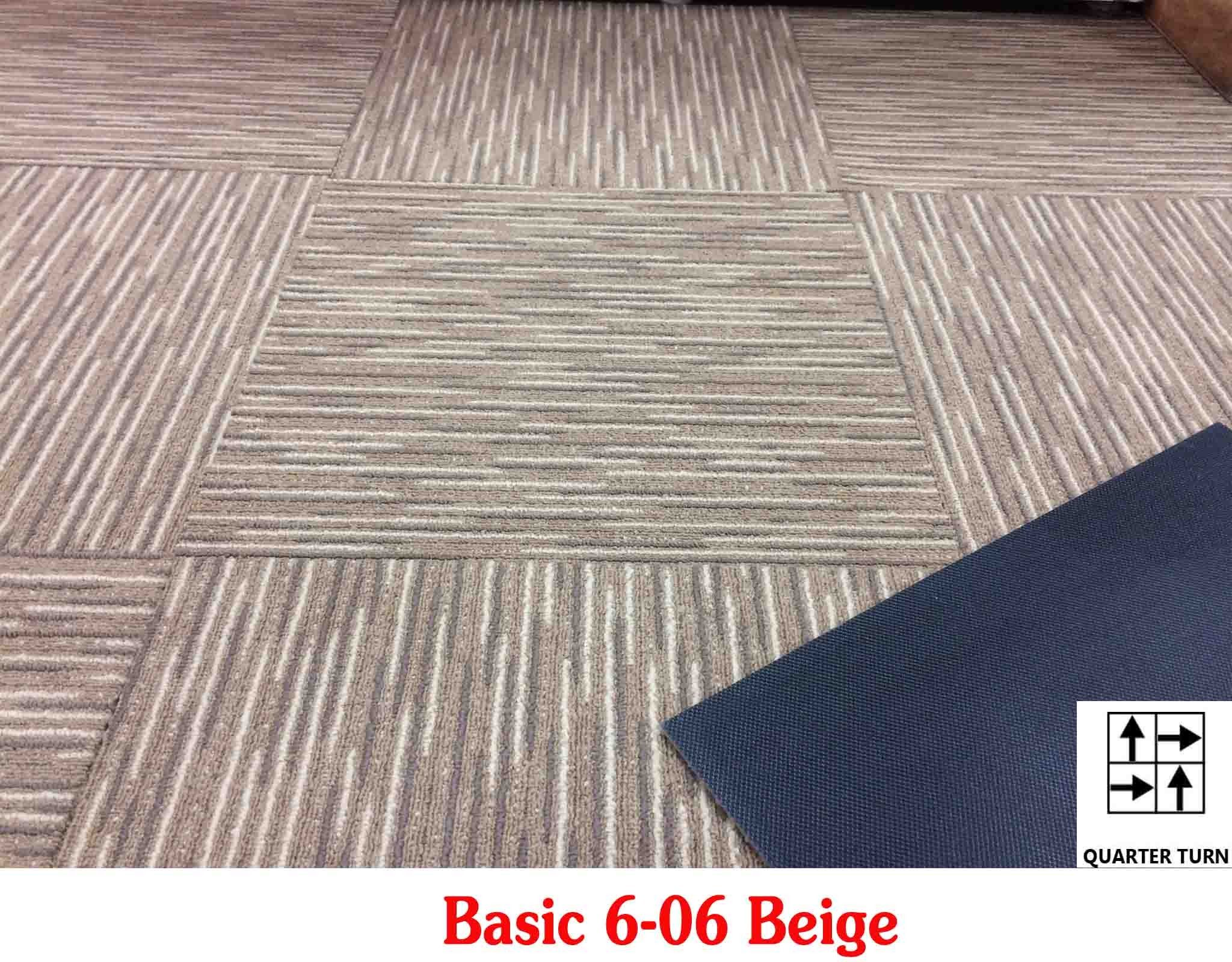 Thảm Sọc Basic 6-06 màu Vàng