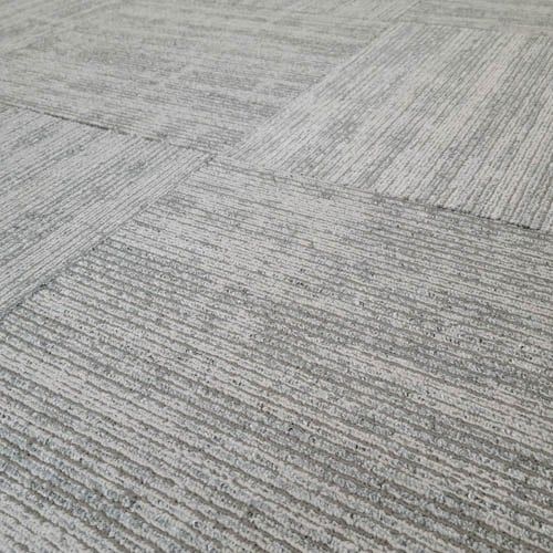 Thảm trải sàn cao cấp màu xám trắng chống trơn trượt Mã Star 01