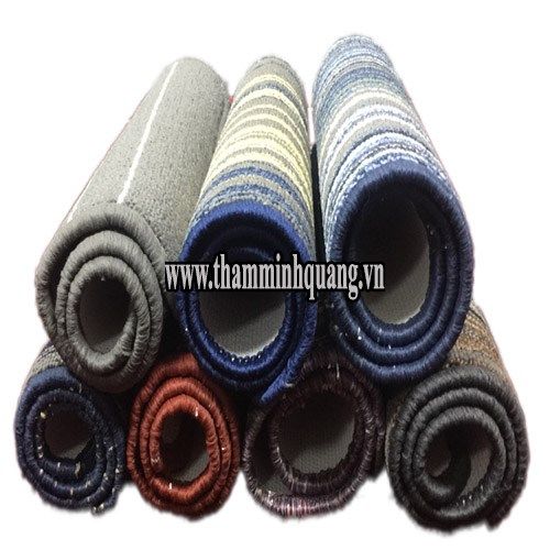 Thảm chùi chân gel sọc