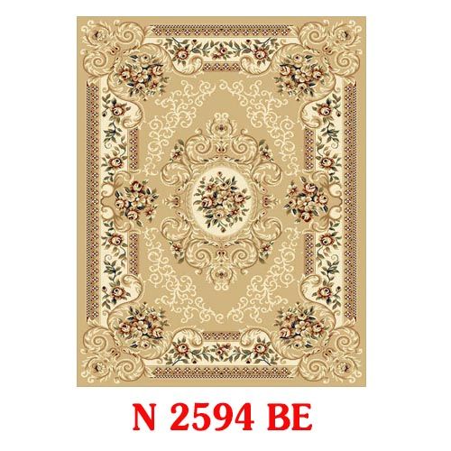 Thảm trang trí màu kem YL N 2594 BE