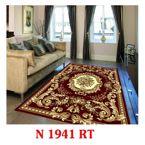 Thảm sofa màu đỏ YL N 1941 RT