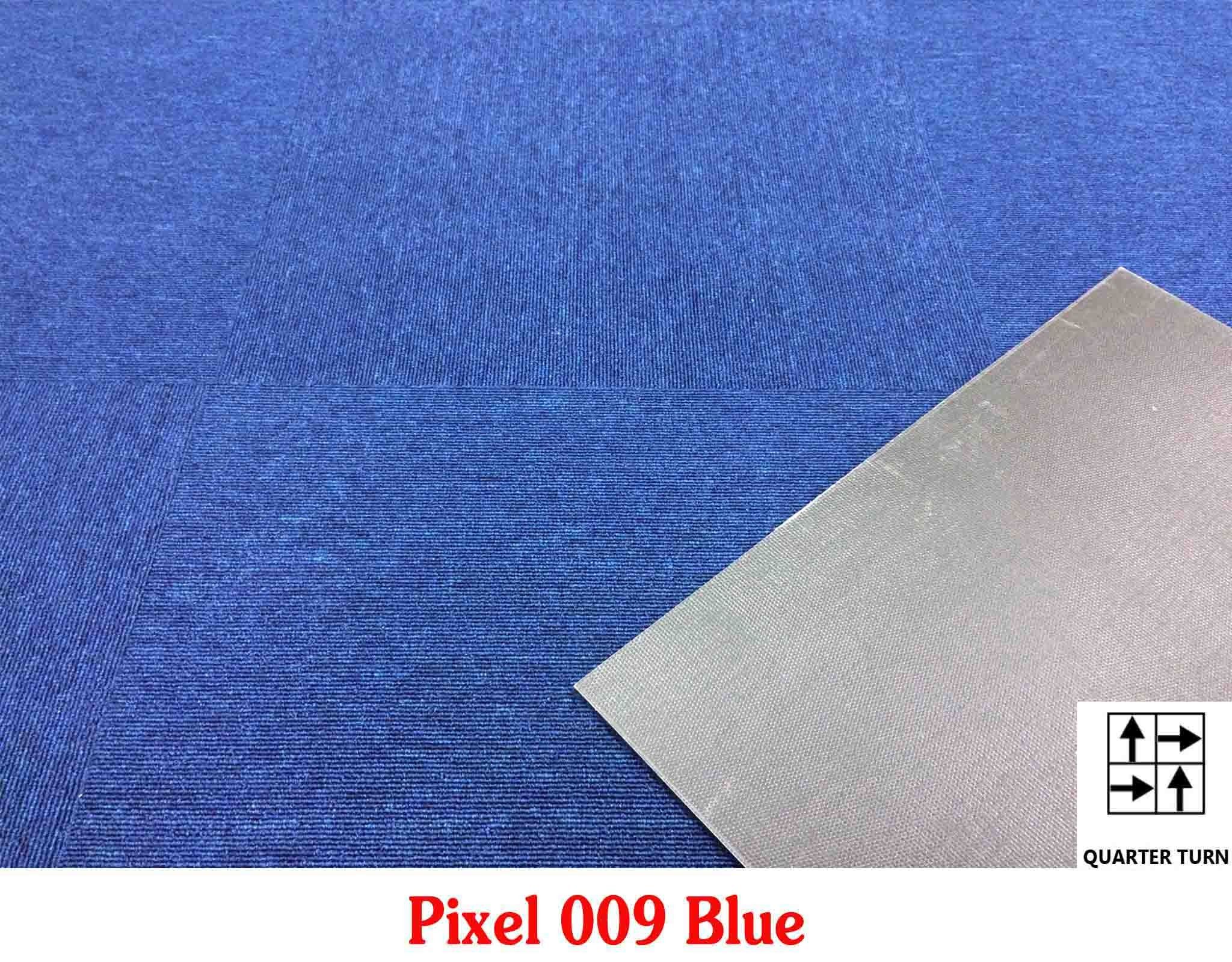 Thảm văn phòng PIXEL 009 xanh dương