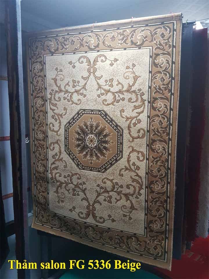 THẢM SALON màu VÀNG 5336 Beige