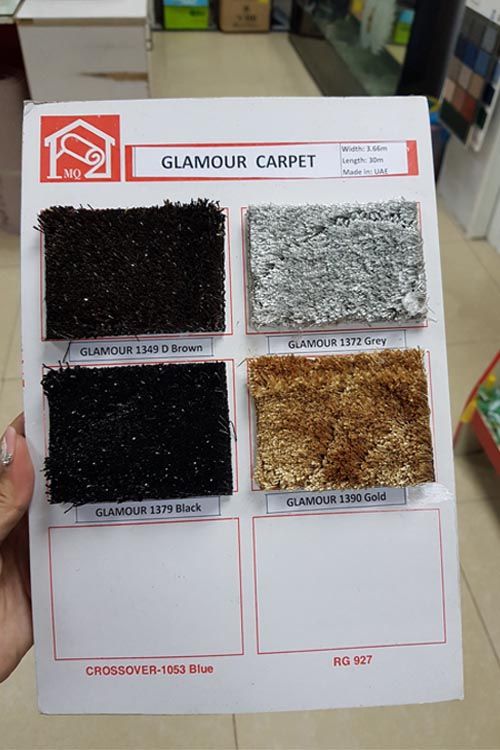 Thảm trải phòng karaoke GLAMOUR 1379 màu đen
