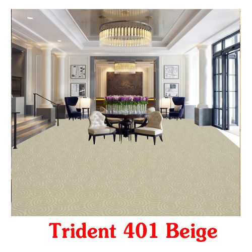 Thảm trải sàn màu vàng Trident 401