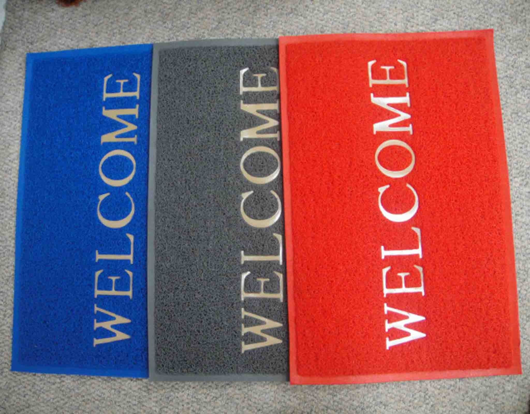 Thảm chùi chân chống trượt WELCOME