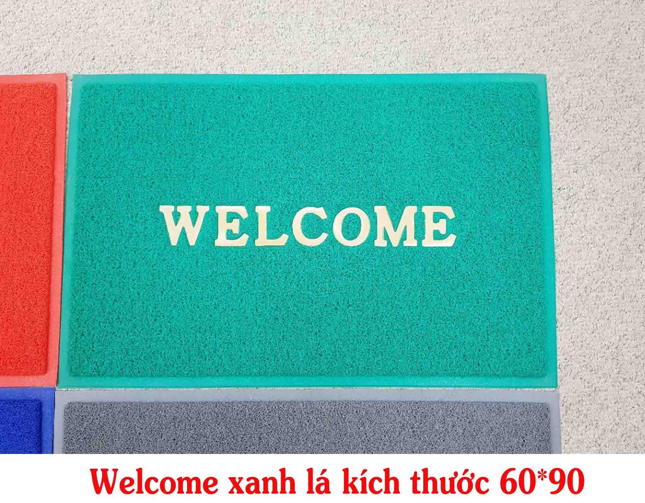 Thảm chùi chân chống trượt WELCOME