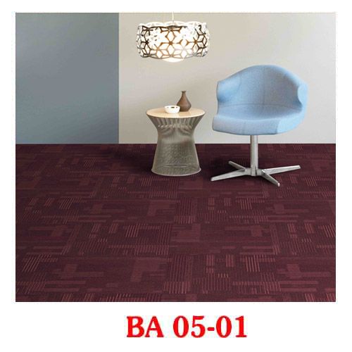 Thảm Gạch Hoa Văn Basic 5-01 Màu đỏ