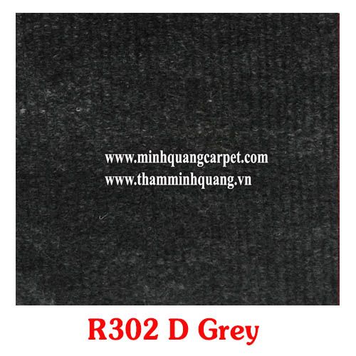 Thảm trải sự kiện sọc xám đậm R302