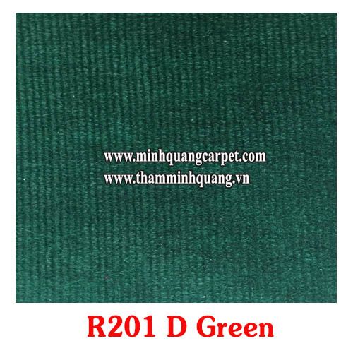 Thảm sự kiện sọc xanh lá đậm R201