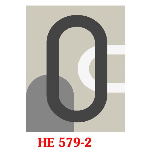 Thảm trang trí hình lập thể YS HE 579-2