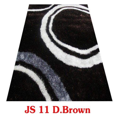 Thảm Salon phòng khách JS 11 brown Shaggy