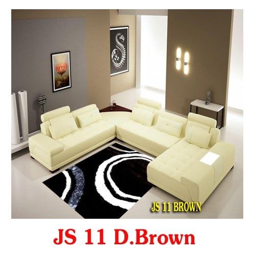 Thảm Salon phòng khách JS 11 brown Shaggy