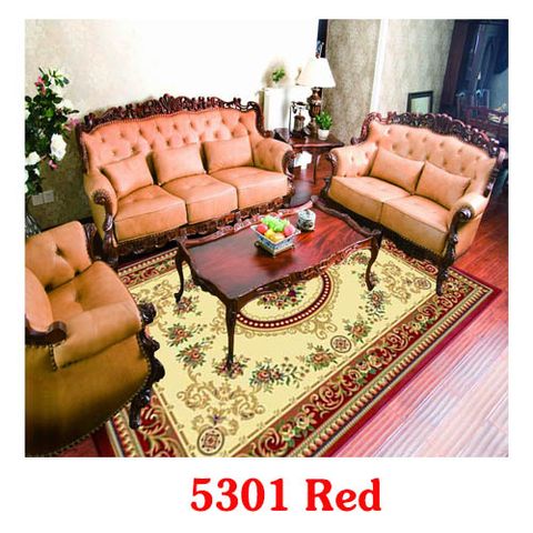 tham salon mau do do 5301 Red