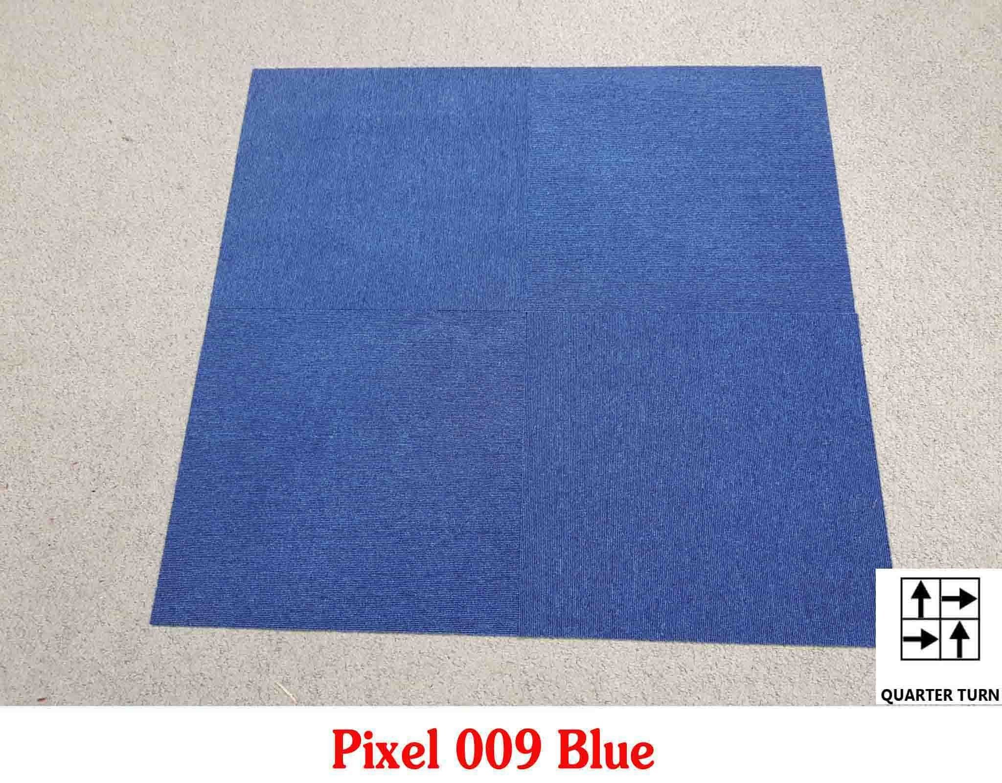 Thảm văn phòng PIXEL 009 xanh dương