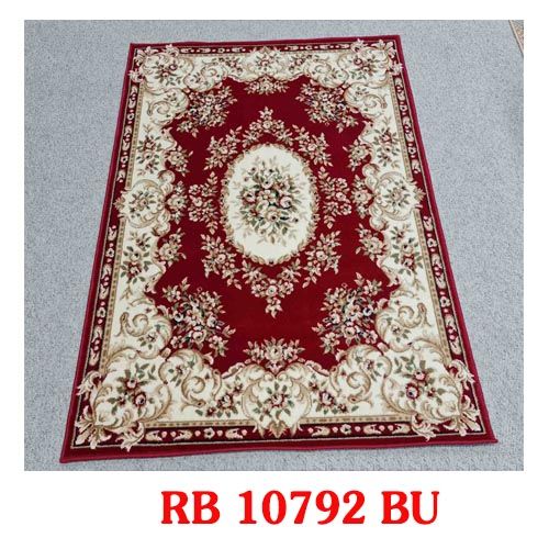 Thảm hoa văn cổ điển màu đỏ YL RB 10792 BU