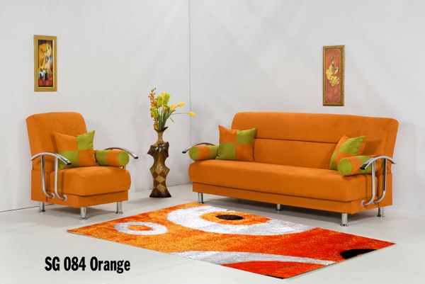 Thảm sofa màu cam SG 804 1.6x2.3m