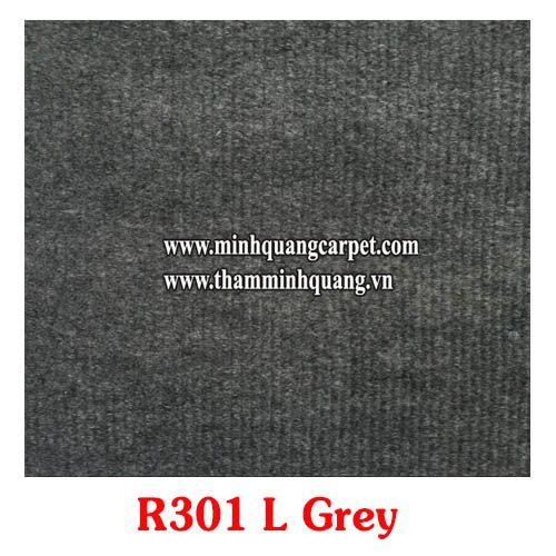 Thảm sự kiện sọc xám nhạt R301