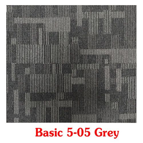 Thảm Gạch Hoa Văn Basic 5-05 Màu xám