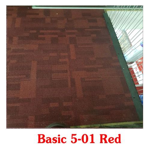 Thảm Gạch Hoa Văn Basic 5-01 Màu đỏ