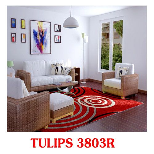 Thảm Salon Phòng Khách TULIPS 3803 R