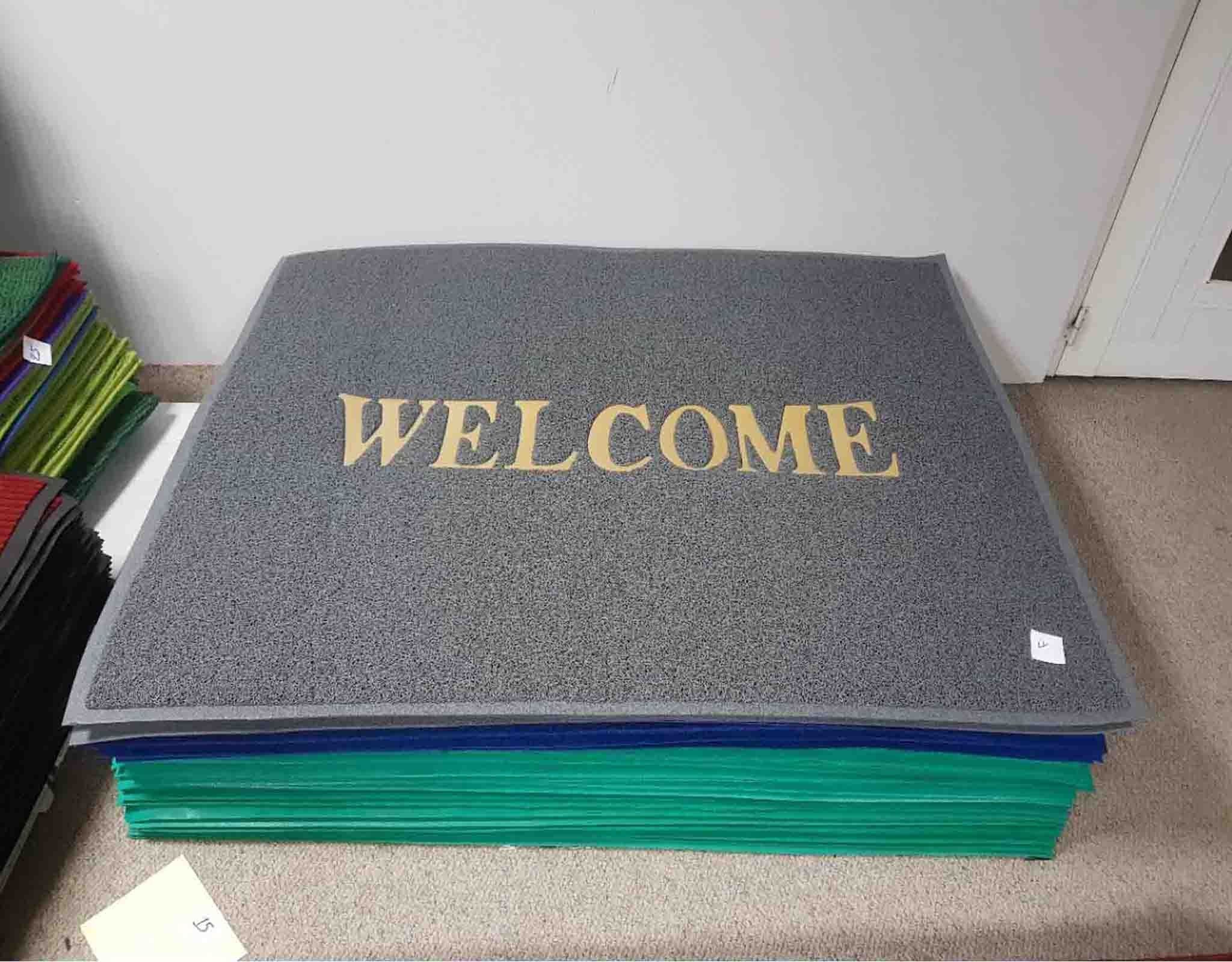 Thảm chùi chân chống trượt WELCOME