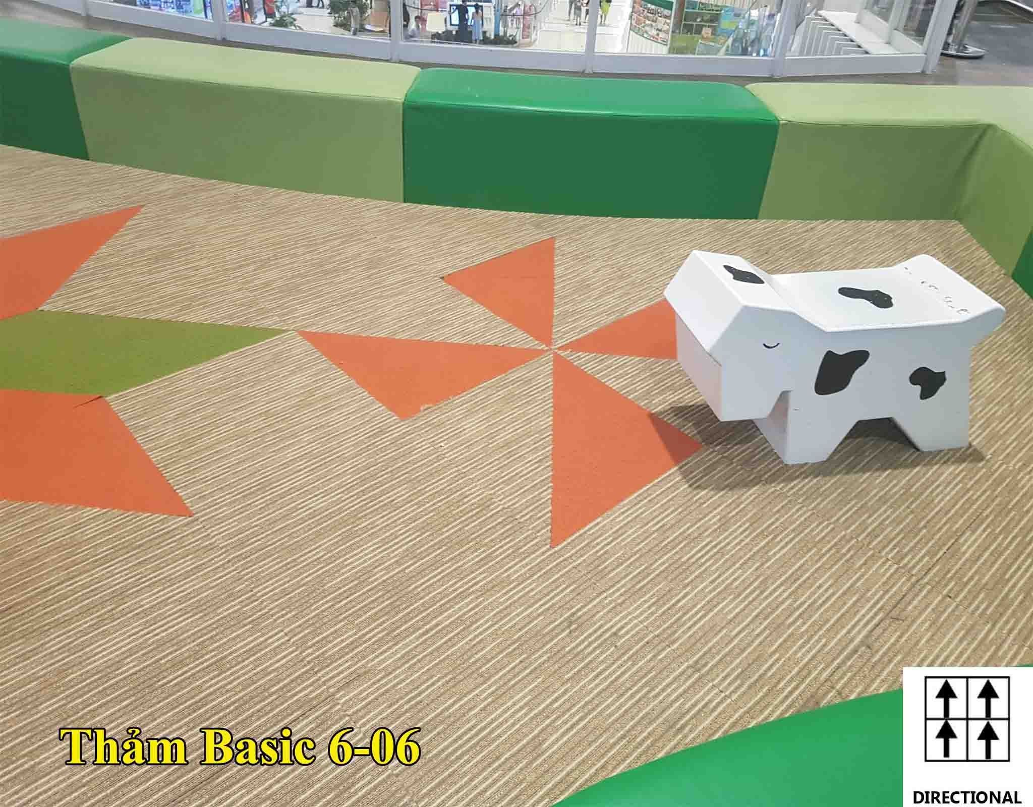 Thảm Sọc Basic 6-06 màu Vàng