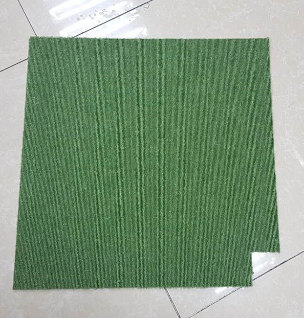 Thảm Gạch Màu Xanh lá Basic 1-11A