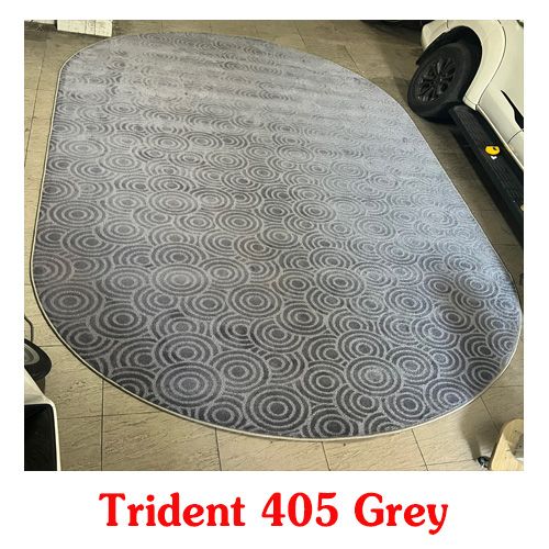 Thảm trải sàn màu xám Trident 405