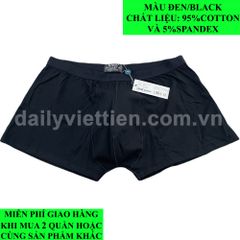 Quần lót Đùi Việt Tiến Boxer màu Đen Black số 590