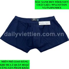 Quần lót Đùi Việt Tiến Boxer màu Xanh Đen Tối D.Navy số 591