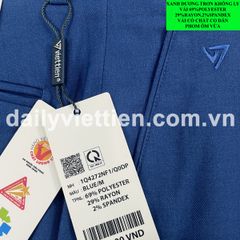 Quần tây Xanh Dương Việt Tiến số 740