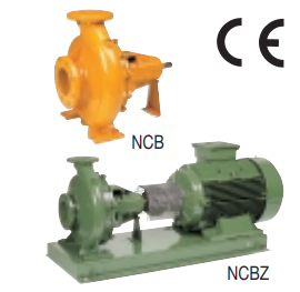 Đầu bơm ly tâm rời trục SAER Model NCB65-250NO