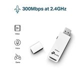  USB thu sóng Wifi TP-Link TL-WN821N Chuẩn N Tốc Độ 300Mbps - Hàng chính hãng 