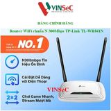  Bộ phát sóng TP-Link TL-WR841N - Router Wifi Chuẩn N Tốc Độ 300Mbps - Hàng Chính Hãng 