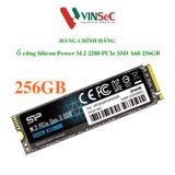  Ổ cứng Silicon Power M.2 2280 PCIe SSD A60 256GB - Hàng chính hãng 