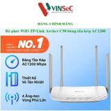  Bộ phát Wifi TP-Link AC1200 Archer C50, băng tầng kép - Hàng Chính Hãng 