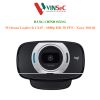 Webcam Logitech C615 1080p HD 30 FPS - Xoay được 360 độ, tự động lấy nét và chỉnh sáng, mic đơn giảm tiếng ồn, tương thích PC/Laptop/Mac - Hàng Chính Hãng
