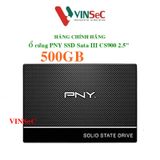  Ổ Cứng SSD PNY CS900 250GB 2.5inch SATA 3 - Hàng Chính Hãng 