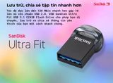  USB 32GB SanDisk CZ430 Ultra Fit - USB 3.1 - Hàng Chính Hãng 