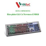  Bàn phím Giả Cơ có dây Gaming Newmen GM818 , cổng USB, có Đèn LED- Hàng Chính Hãng 